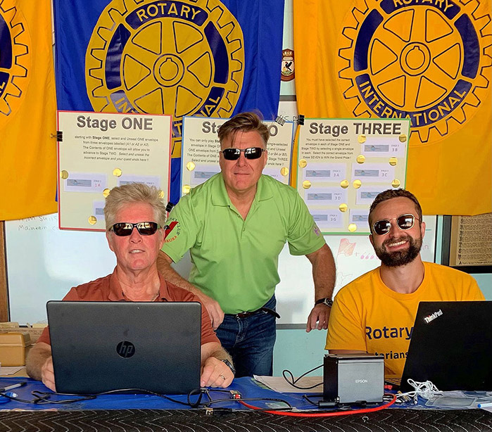 Fundraisers at Rotary Barrie-Huronia