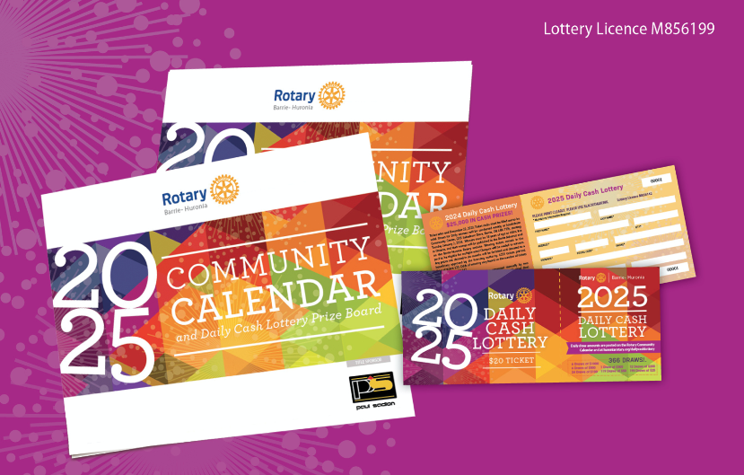 2025 Daily Cash Lottery - Rotary Barrie-Huronia